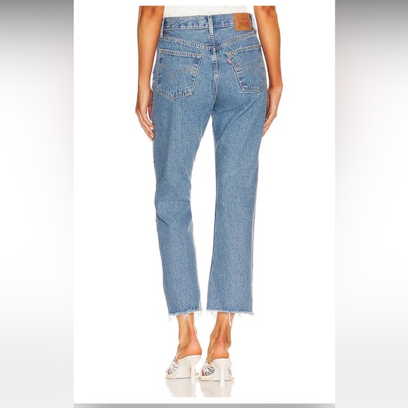 Levi 501T tapered cropped jeans - Picture 4 of 9